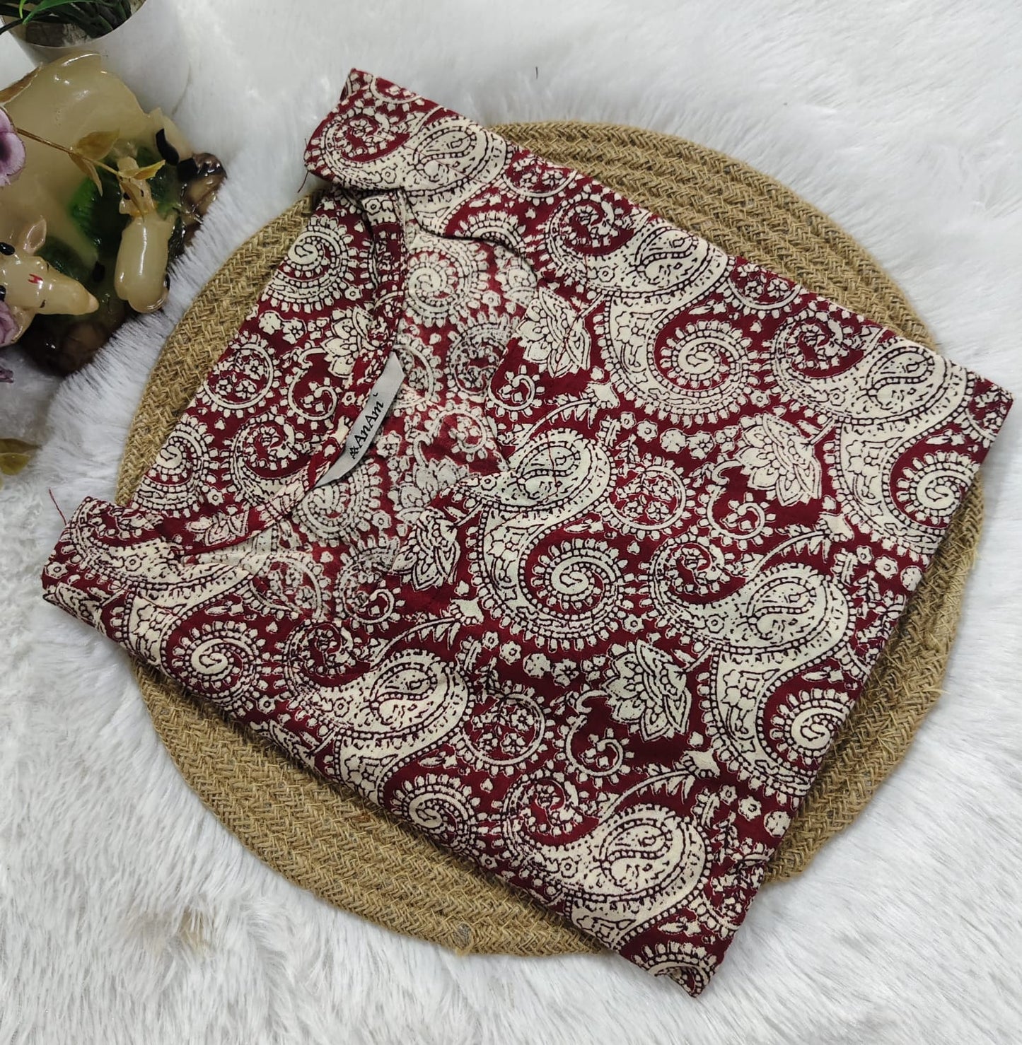 Hand Block Printed Kalamkari Kurti