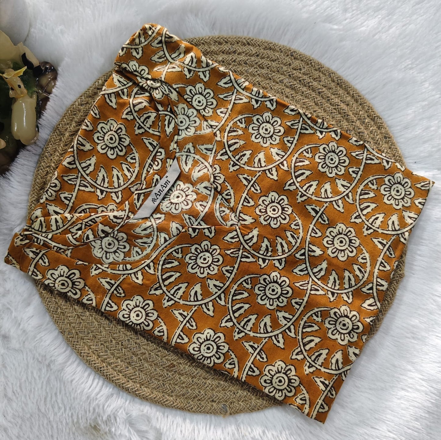 Hand Block Printed Kalamkari Kurti