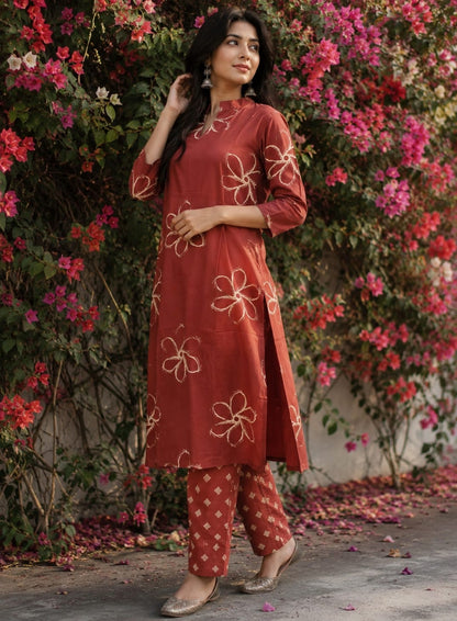 🌸 Premium Liva Rayon Floral Co-ord Set for Women