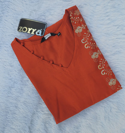 Festive Embroidery Kurti