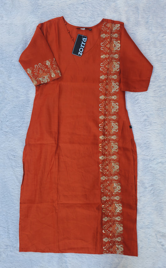 Festive Embroidery Kurti