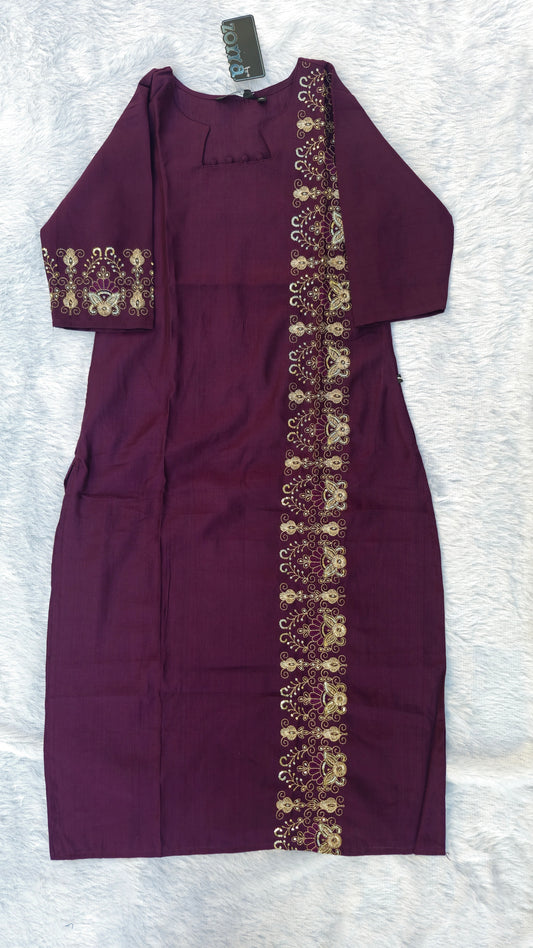 Festive Embroidery Kurti