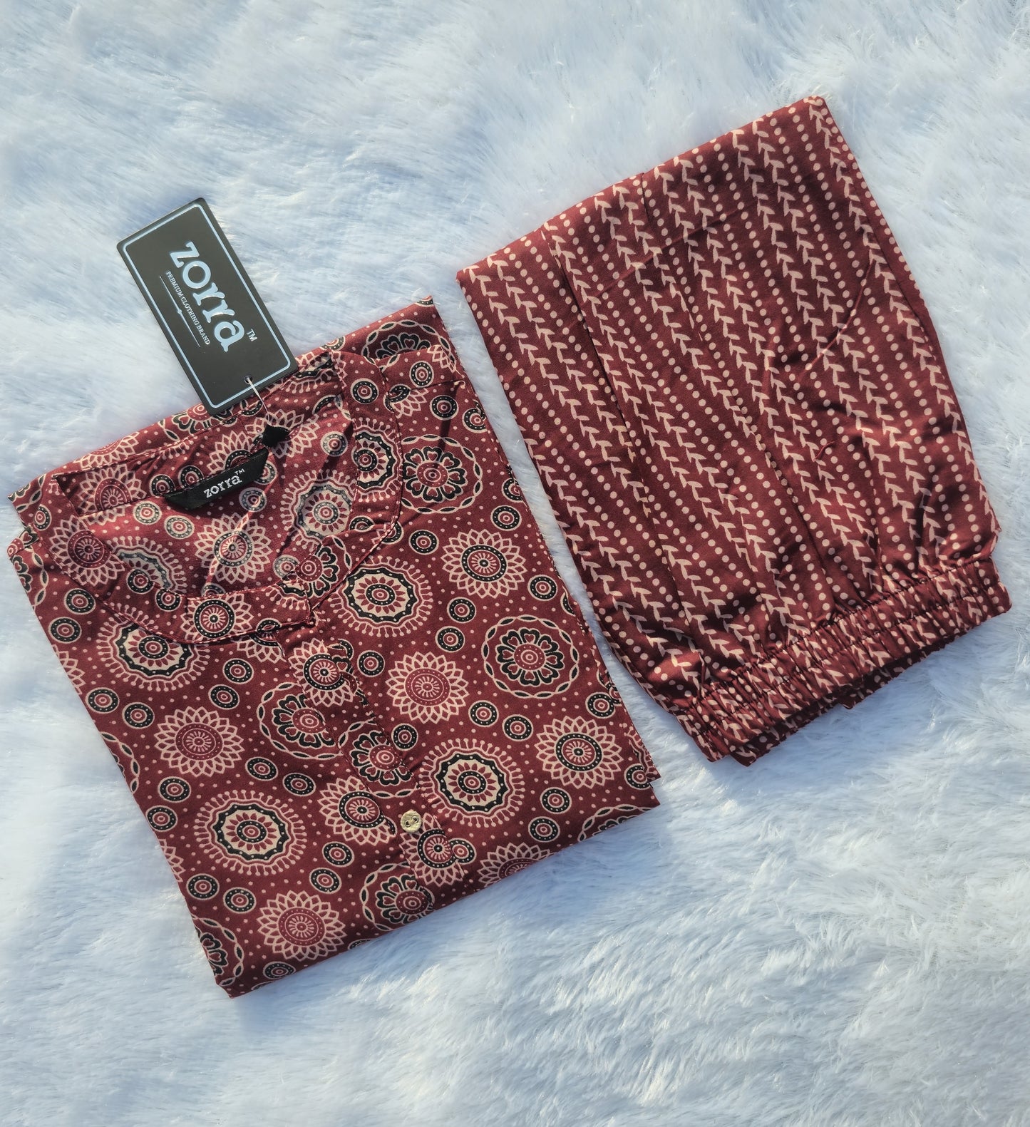 Kalamkari Cotton Co-ord Set