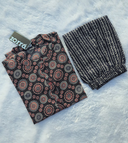 Kalamkari Cotton Co-ord Set