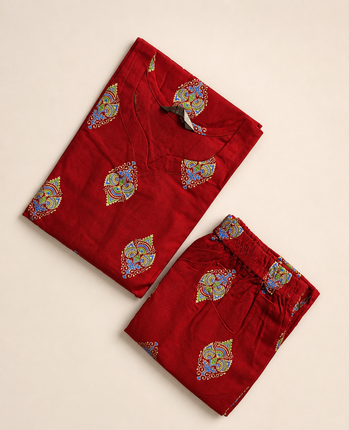 Women Cotton Printed Co-Ord Set