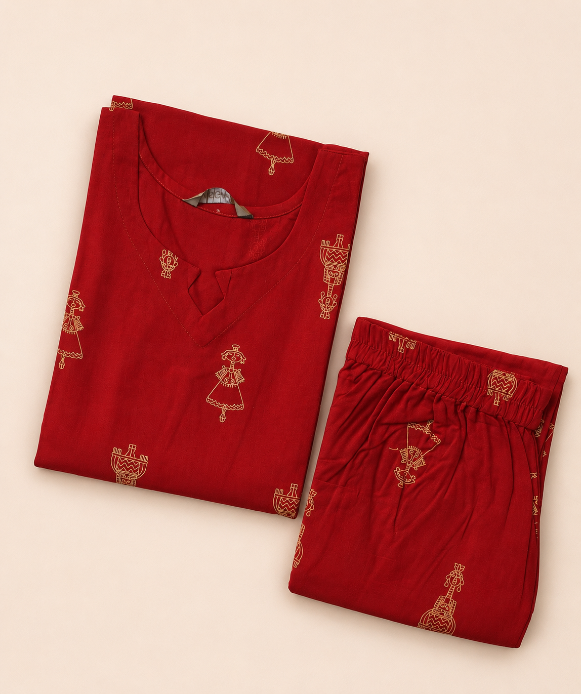 Women Cotton Printed Co-Ord Set