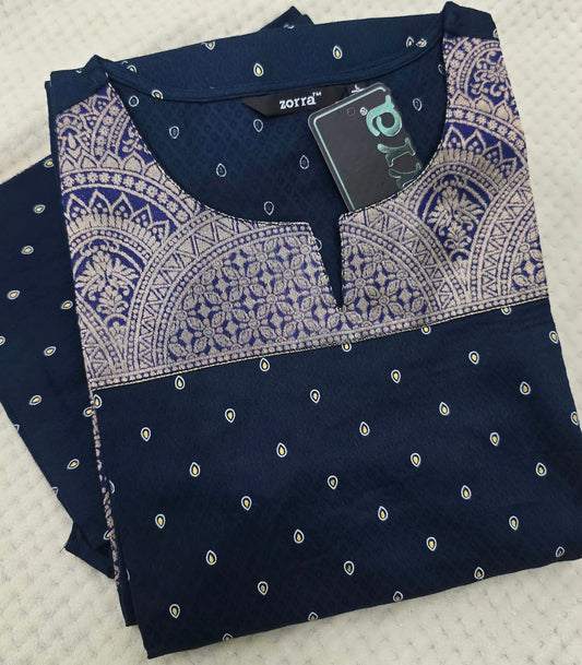 🌸Elegant Festive Wear cotton  Kurti